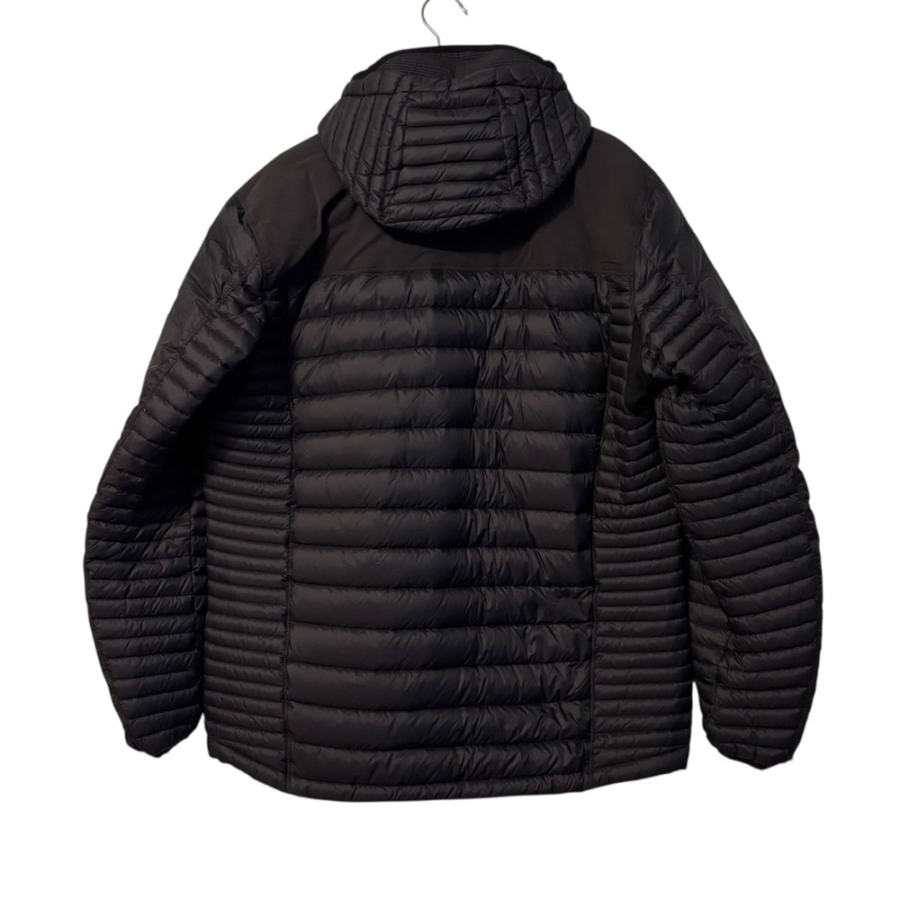 Kuhl Spyfire Hoody Puffer Jacket Goosed Down Men’s Black Size XL Gorpcore Active - Picture 3 of 16